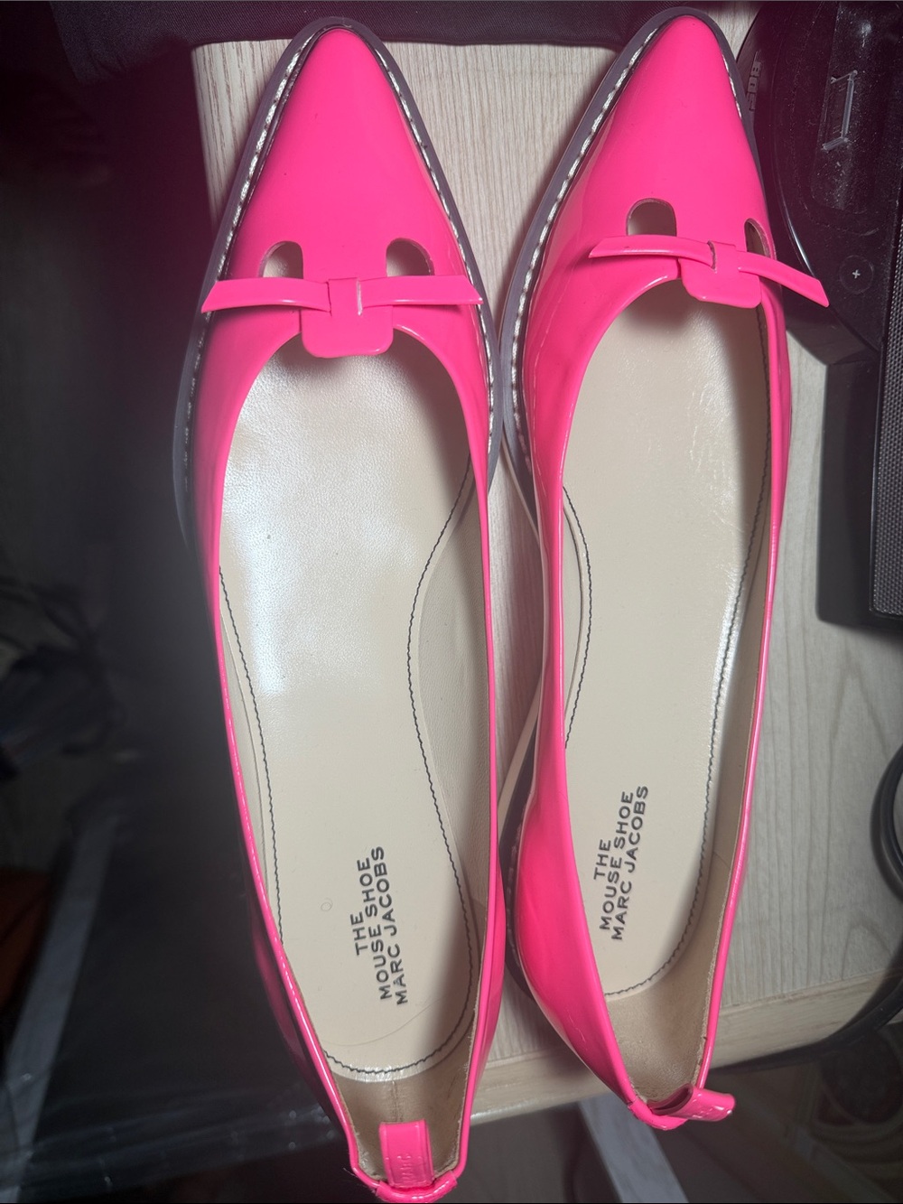 Marc Jacobs Women's Pink Platform Sneakers